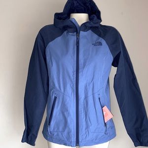 The North Face women’s jacket Blue XS colorblock NWT